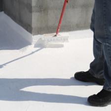 Elastomeric and emulsion roofing